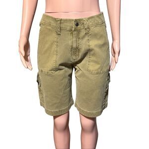 Pulp mid rise fatigue cargo shorts M